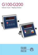 Electronic weighing indicators G 100 - G 200