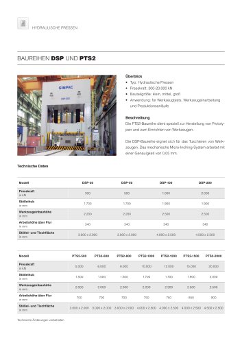 DSP/PTS2_Technische Daten