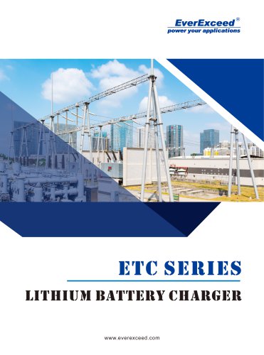 ETC Series Lithium Battery Charger