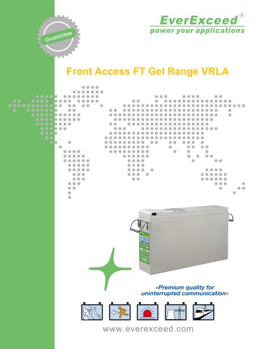 Front access battery FT12V series