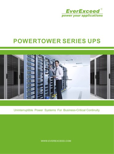 Standalone UPS 20-60kVA Power Tower series