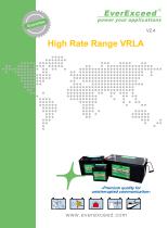 VRLA battery HR series