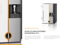 Kohlenstoff / Schwefel Analysatoren ELEMENTRAC CS-i / CS-d - 4