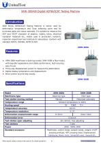 United Test HDT&VICAT Testing Machine