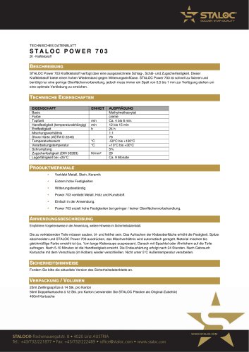 STALOC POWER 703