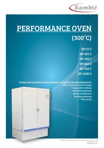 PERFORMANCE OVEN