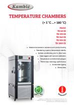 TEMPERATURE CHAMBER (+ 5 °C …+ 180 °C)