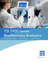 YSI 2950 Biochemistry Analyzer