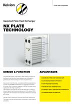 Gasketed Plate Heat Exchanger NX PLATE   TECHNOLOGY