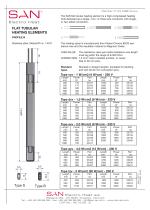 FLAT TUBULAR HEATING ELEMENTS