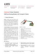 OEM Gas Sensing Module LGD Compact-A Series