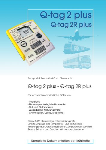 Broschüre Q-tag® 2/2R plus