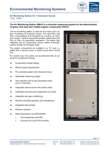 Air Monitoring Station AMoS