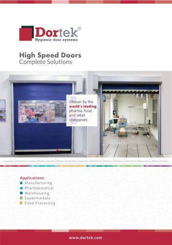 High Speed Doors