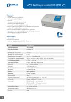 UV/VIS Spektralfotometer - 10