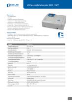 UV/VIS Spektralfotometer - 5