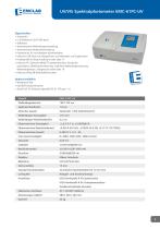 UV/VIS Spektralfotometer - 9