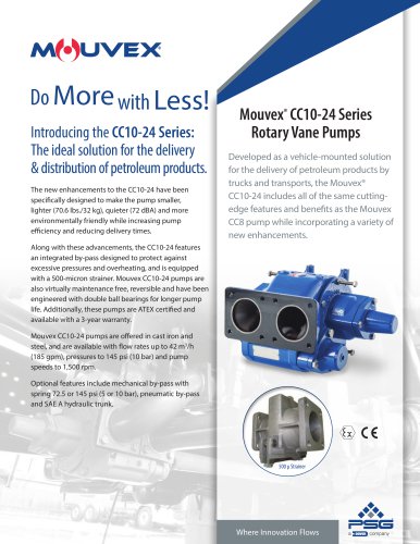 Mouvex®  CC10-24 Series Rotary Vane Pumps-flyers