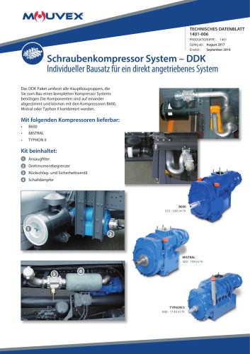 Schraubenkompressor System – DDK