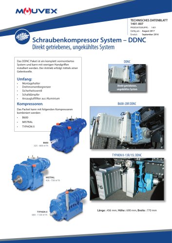 Schraubenkompressor System – DDNC