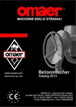 Betonmischer Omaer Katalog 2013-1