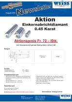 Aktion Einkornabrichtdiamant 0.45 Karat-1
