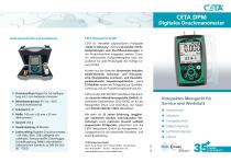 Digitale Druckmanometer CETA DPM
