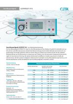 Durchflussprüfgerät CETATEST 915 - zur Volumenstrommessung