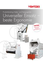 Produktkatalog Hebe- und Neigegeräte Universeller Einsatz – beste Ergonomie - 1