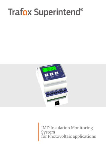 Insulation Monitoring System, IM-04PV for Photovoltaic Applications