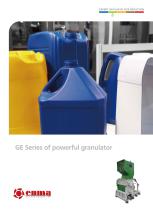 GE Series of powerful granulator