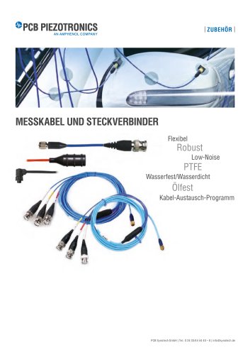 Messkabel und Steckverbinder