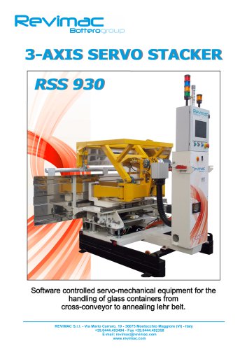 3-AXIS SERVO STACKER RSS 930