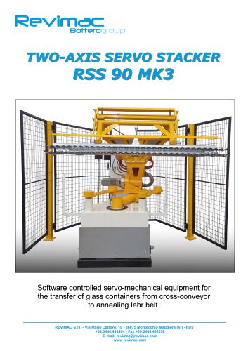 TWO-AXIS SERVO STACKER RSS 90 MK3