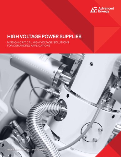 HIGH VOLTAGE POWER SUPPLIES