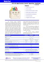 Current transformer CTS-120