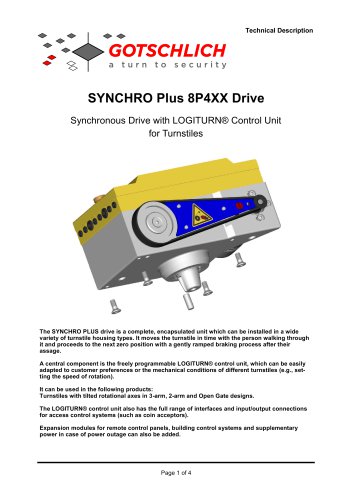 SYNCHRO Plus 8P4XX Drive