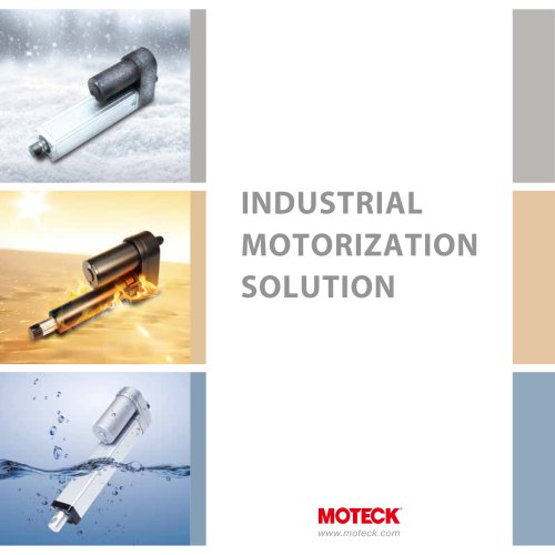 Moteck_2017 Industrial Motorization Solution