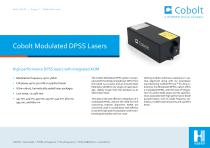 Cobolt Modulated DPSS lasers