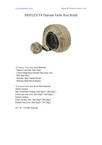 BSTFLEX T4 Titanium Turbo Heat Shield