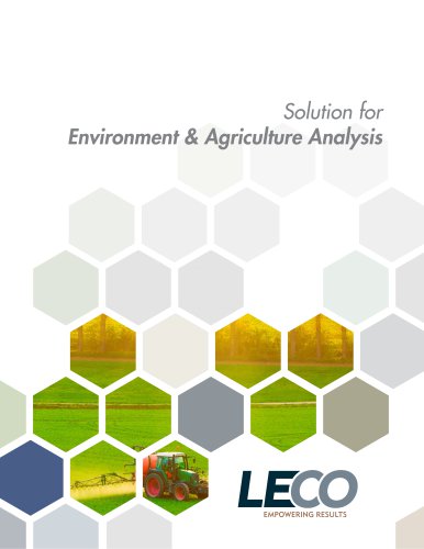 Solutions for Agriculture & Environmental