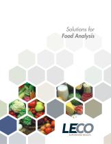 Solutions for Food Analysis