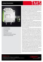 CRESSTO - TMS - datasheet - präziser Druckschalter - 1