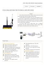 F3224 3G Industrial CDMA Router,wifi router