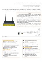 F3434 High Speed 3G WCDMA Router