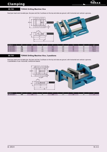 Drilling Machine Vice