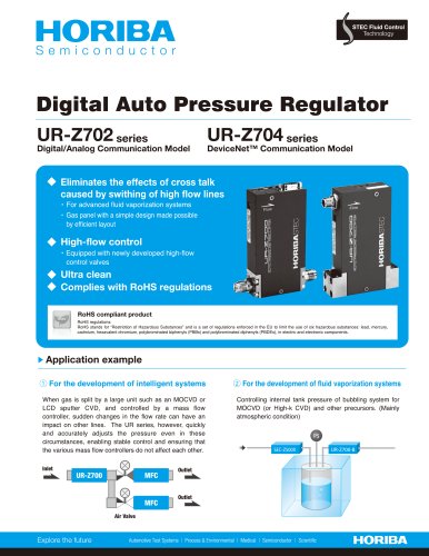 Auto Pressure Regulator_UR-Z700 series