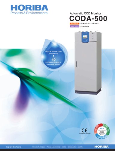 Brochure-Automatic COD Monitor CODA-500