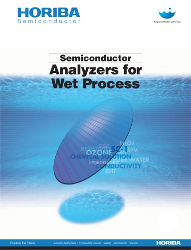 Semiconductor Analyzers for Wet Process