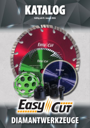 EasyCut Diamant-Werkzeuge Katalog